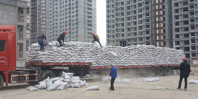 浙江省绍兴市上虞江与城设计使用车库顶板回填陶粒阳光海岸项目
